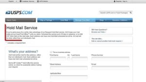 How To Utilise USPS Hold Mail When You're Away - USPS Tracking