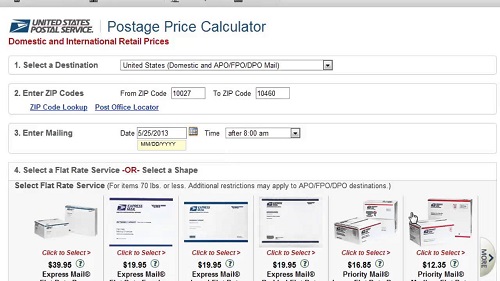 usps calculator